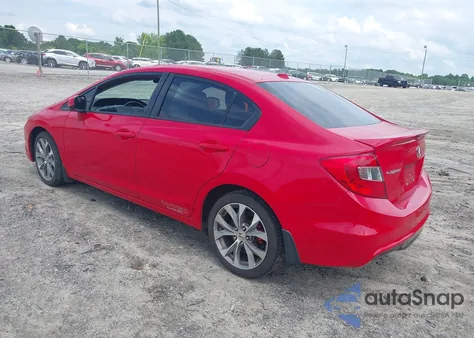 2012 Honda Civic Si из США, поврежденный, VIN 2HGFB6E52CH704911